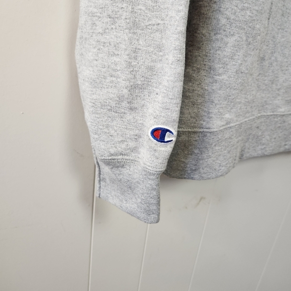 Champion Full Zip up Gray Sweatshirt Powerblend Hoodie Plus 2X New NWT Gift - Picture 5 of 12